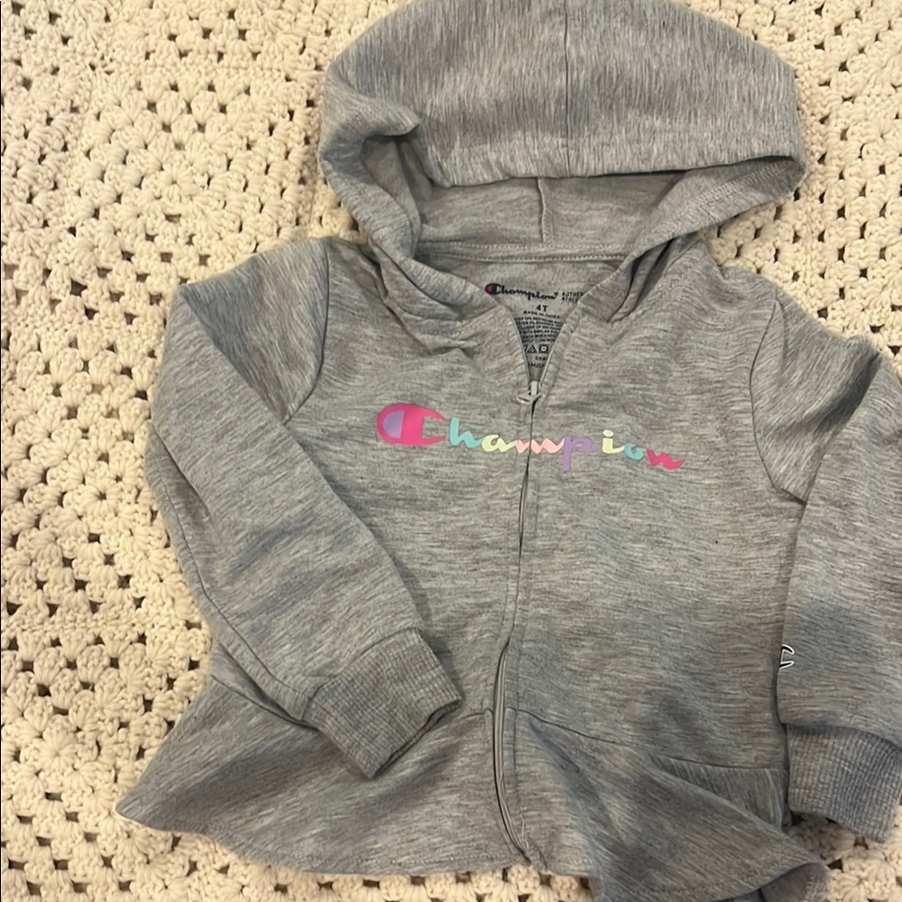 Champion Kids Gray Hoodie
